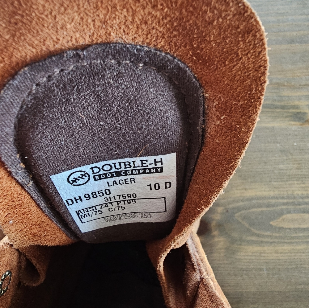 Men's Double H Lacer Boots - Picture 7 of 7
